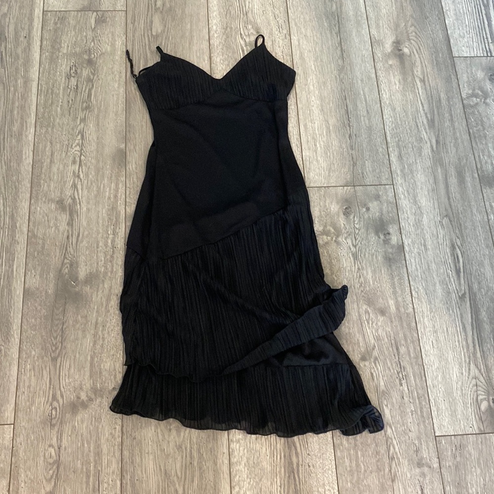 Black strappy dress size small